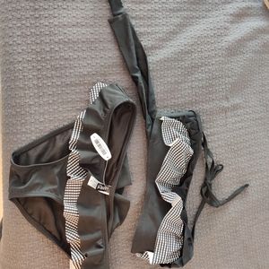 Fabletics bikini black and white